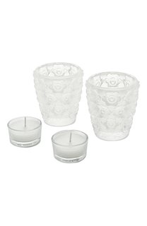 Набор из 2-х подсвечников Anemones Lalique