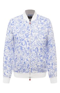 Льняной бомбер Kiton