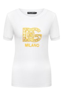Хлопковая футболка Dolce & Gabbana