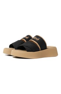 Текстильные шлепанцы Mila Chloé
