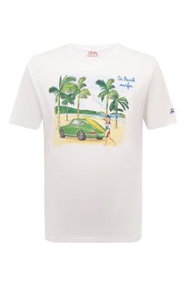 Хлопковая футболка MC2 Saint Barth