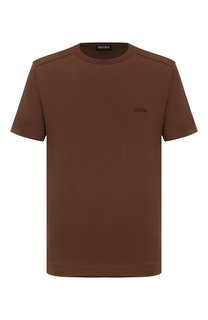 Хлопковая футболка Zegna