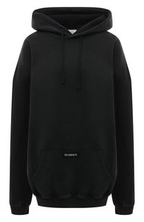 Хлопковое худи VETEMENTS