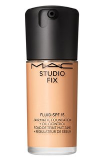 Тональная основа Studio Fix ​Fluid SPF 15 24HR Matte Foundation + Oil Control, NC18 (30ml) MAC