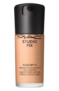 Тональная основа Studio Fix ​Fluid SPF 15 24HR Matte Foundation + Oil Control, N6​​​ (30ml) MAC