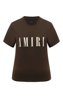 Хлопковая футболка Amiri