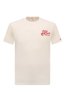 Хлопковая футболка MC2 Saint Barth