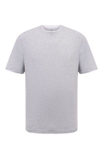 Хлопковая футболка Brunello Cucinelli