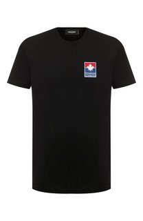 Хлопковая футболка Dsquared2