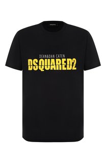 Хлопковая футболка Dsquared2