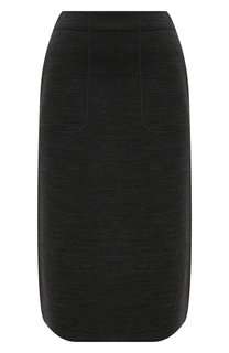 Шерстяная юбка Jil Sander