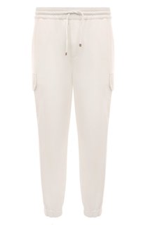 Хлопковые джоггеры Brunello Cucinelli