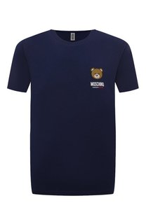 Хлопковая футболка Moschino