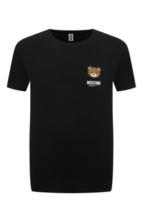 Хлопковая футболка Moschino