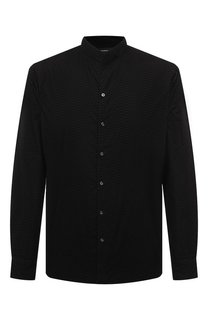 Хлопковая рубашка Emporio Armani