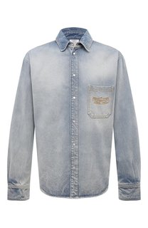 Джинсовая рубашка VETEMENTS