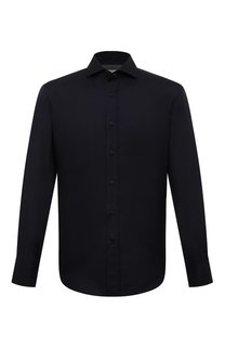 Хлопковая сорочка Brunello Cucinelli