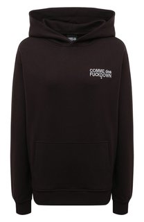 Хлопковое худи Comme des Fuckdown