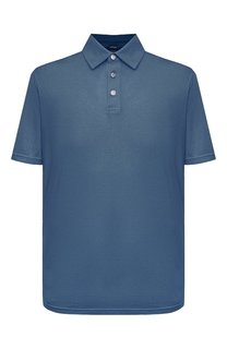 Поло из шелка и хлопка Kiton