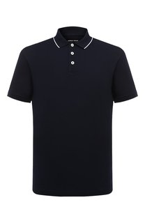 Хлопковое поло Giorgio Armani