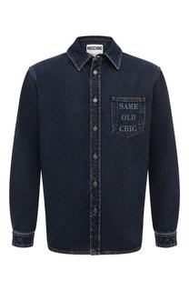 Джинсовая рубашка Moschino