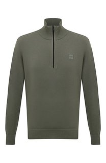 Джемпер из хлопка и кашемира BOSS