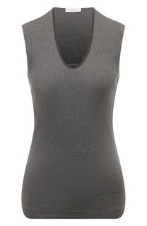 Хлопковый топ Brunello Cucinelli