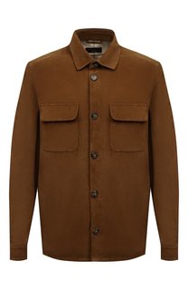 Замшевая куртка-рубашка Loro Piana