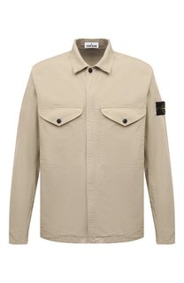 Хлопковая куртка-рубашка Stone Island