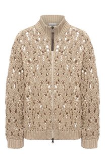 Хлопковый кардиган Brunello Cucinelli