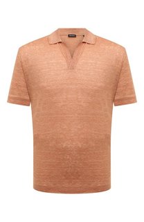 Льняное поло Zegna