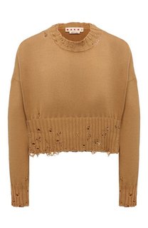 Хлопковый свитер Marni