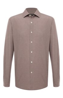 Хлопковая рубашка Zegna