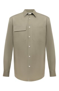 Хлопковая рубашка Jil Sander