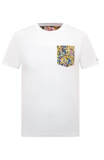 Хлопковая футболка MC2 Saint Barth