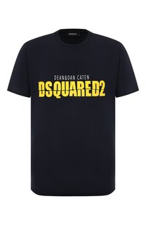 Хлопковая футболка Dsquared2