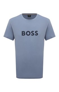Хлопковая футболка BOSS
