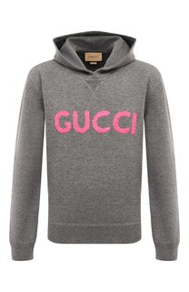 Шерстяное худи Gucci
