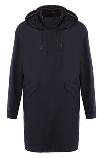 Плащ из смеси шерсти и шелка Zegna