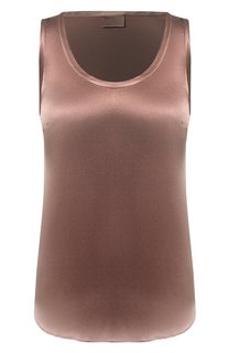 Шелковый топ Brunello Cucinelli