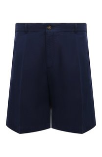 Шорты изо льна и хлопка Brunello Cucinelli