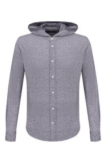 Рубашка из хлопка и льна MUST