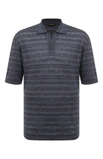 Льняное поло Zegna