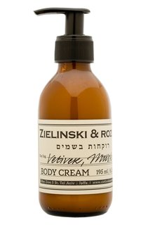 Крем для тела Ветивер, Мускус / Лемонграсс, Ветивер, Амбра (195ml) Zielinski&Rozen
