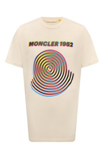 Хлопковая футболка Moncler