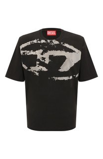 Хлопковая футболка Diesel
