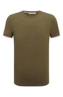 Хлопковая футболка Moncler
