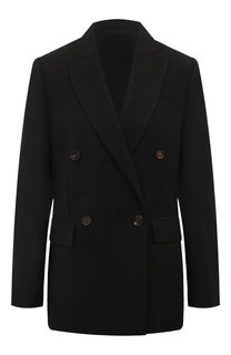 Жакет из вискозы и льна Brunello Cucinelli