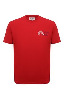 Хлопковая футболка MC2 Saint Barth