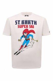 Хлопковая футболка MC2 Saint Barth